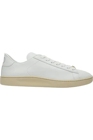 VALENTINO GARAVANI Buty, Mężczyzna, Biały, 43 EU, Len, Niskie Sneakersy w stylu Royco