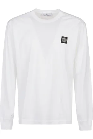 Stone Island Koszulki, Mężczyzna, Biały, L, T-Shirts