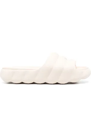 Moncler Buty, Kobieta, Biały, 39 EU, Białe Stylowe Sandały