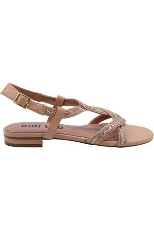 Bibi Lou Buty, Kobieta, Beżowy, 40 EU, Sandał Zeppelin