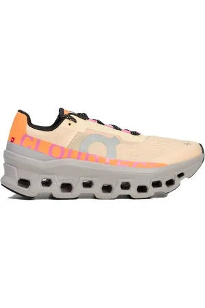 On Running Sport, Kobieta, Pomarańczowy, 40 EU, Poliester, Siatkowy Design Odblaskowe Sneakersy
