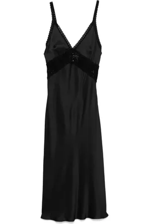 SEMICOUTURE Sukienki, Kobieta, Czarny, S, Elegancka Czarna Sukienka Jacinta