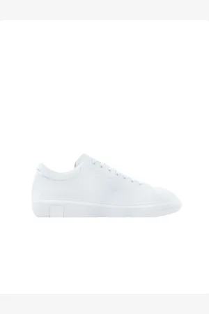Armani Exchange Buty, Mężczyzna, Biały, 42 EU, Skórzane trampki z logo