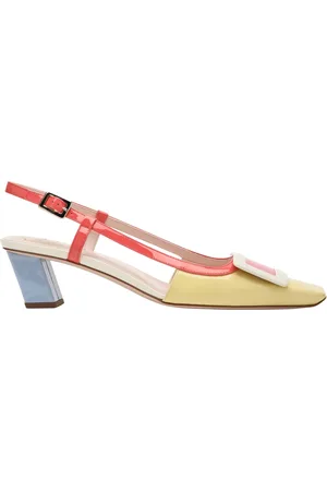 Roger Vivier Buty, Kobieta, Wielobarwność, 40 EU, Eleganckie Slingback Flats