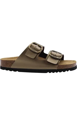 Scholl Buty, Kobieta, brązowy, 38 EU, Wygodny Slipper dla Mężczyzn i Kobiet