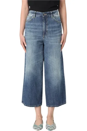 PT01 Jeansy, Kobieta, Niebieski, W32, Niebieskie Jeansyy na Stylowe Outfity