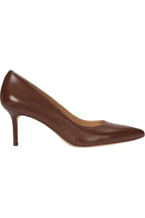 Ralph Lauren Buty, Kobieta, brązowy, 36 EU, Eleganckie Czółenka Decollete
