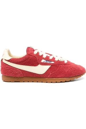 Autry Buty, Mężczyzna, Czerwony, 40 EU, Zamsz, Windspin Low Zamszowe Sneakers