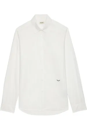 Zadig & Voltaire Koszule, Mężczyzna, Biały, M, Stylowa Koszula dla Mężczyzn
