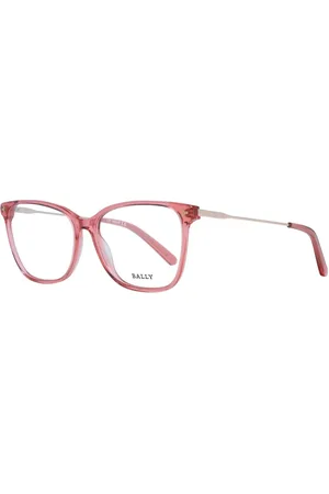 Bally Akcesoria, Kobieta, Różowy, ONE SIZE, Czerwone Okulary Optyczne Damskie Metal Plastik