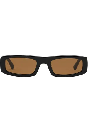 Ami Akcesoria, Kobieta, Czarny, ONE SIZE, Okulary przeciwsłoneczne prostokątne dla wszystkich