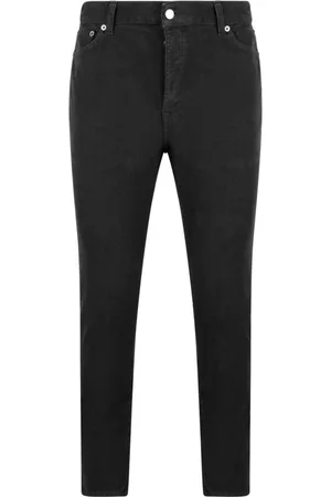 DEPARTMENT FIVE Spodnie, Mężczyzna, Czarny, W32, Spodnie z sztruksu Slim Fit