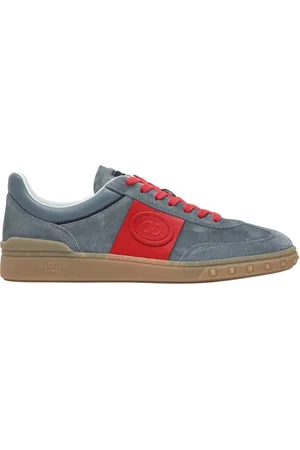 VALENTINO GARAVANI Buty, Mężczyzna, Szary, 40 1/2 EU, Len, Niskie Sneaker Upvillage