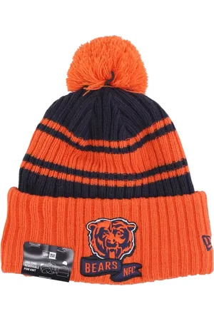 New Era Akcesoria, Mężczyzna, Wielobarwność, ONE SIZE, Czapka z pomponem Chicago Bears