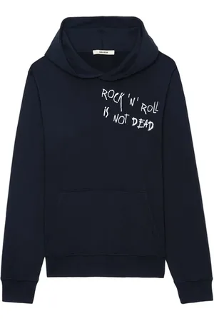 Zadig & Voltaire Bluzy, Mężczyzna, Niebieski, L, Stylowy T-shirt dla mężczyzn