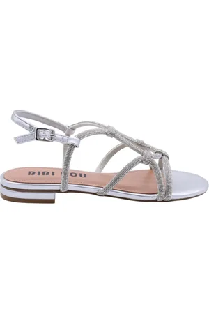 Bibi Lou Buty, Kobieta, Szary, 38 EU, Stylowa Sandał z BOB Dylan