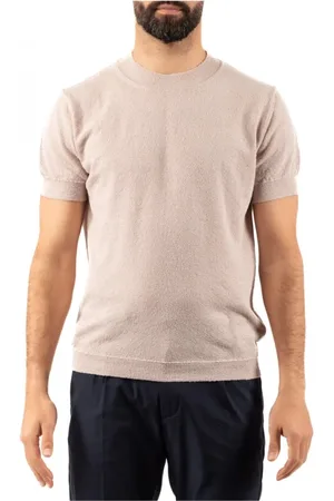 Daniele Fiesoli Koszulki, Mężczyzna, Różowy, XL, Stylowy T-shirt dla mężczyzn
