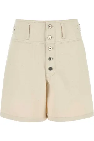 Jil Sander Szorty, Kobieta, Beżowy, W25, Denim, Denim Bermuda Shorts