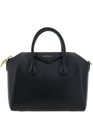 Givenchy Torebki, Kobieta, Czarny, ONE SIZE, Geometryczna Skórzana Satchelka