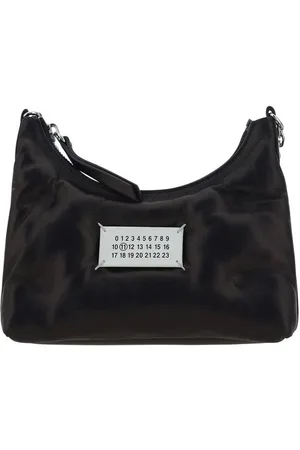 Maison Margiela Torebki, Kobieta, Czarny, ONE SIZE, Glam Slam Hobo Torba na ramię