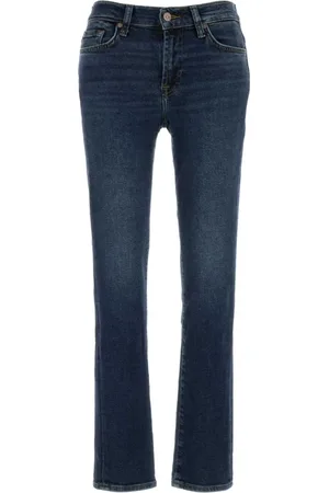 7 for all Mankind Jeansy, Kobieta, Niebieski, W30, Denim, Stretch Denim Roxanne Jeansy