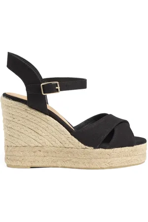 Castaner Buty, Kobieta, Czarny, 39 EU, 11 cm koturny