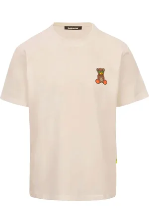 BARROW Koszulki, Mężczyzna, Beżowy, XL, Jersey Turtledove T-shirt