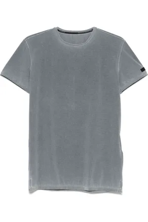 RRD Koszulki, Mężczyzna, Szary, 2XL, Czarne koszulki i pola z detalami logo