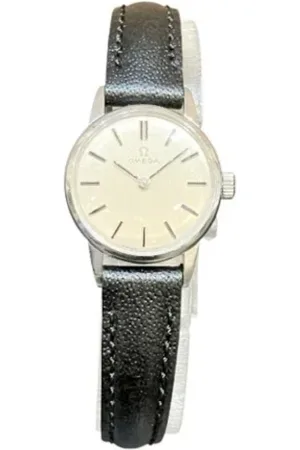 Omega Pre-owned, Kobieta, Szary, ONE SIZE, Pre-owned Stainless Steel watches