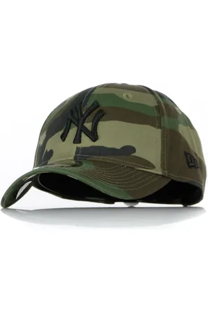 New Era Akcesoria, Mężczyzna, Zielony, ONE SIZE, Kapelusz MLB League Essential 9Forty