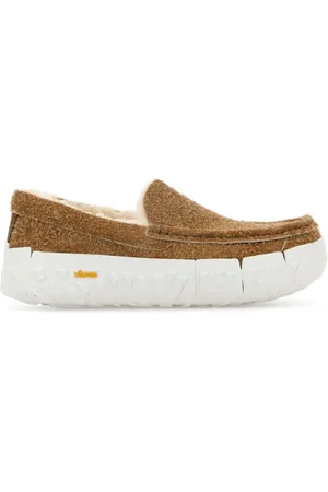 UGG Buty, Mężczyzna, brązowy, 45 EU, Zamsz, Kamelowe Zamszowe Slip Ons Ascot