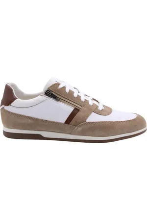 Geox Buty, Mężczyzna, Biały, 43 EU, Stylowe Rotzo Sneaker