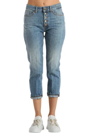 Dondup Jeansy, Kobieta, Niebieski, W29, Jeansyy z bawełny w stylu Koons Gioiello