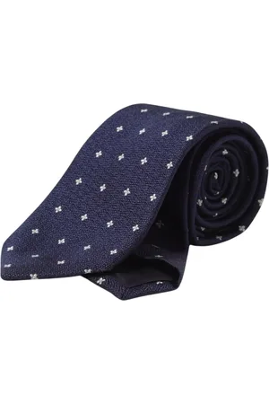 TAGLIATORE Akcesoria, Mężczyzna, Niebieski, ONE SIZE, Jedwabna Krawat