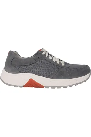 Gabor Buty, Mężczyzna, Szary, 47 EU, Zamsz, Rolujące Sneakersy - Szare