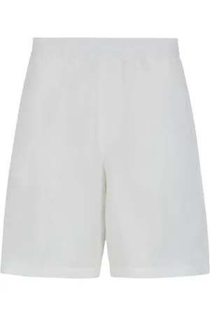 Armani Exchange Szorty, Mężczyzna, Biały, W38, Białe Spodnie Męskie