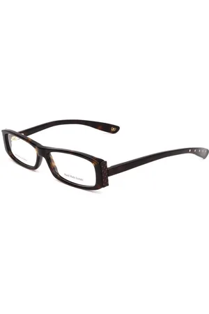 Bottega Veneta Akcesoria, unisex, brązowy, ONE SIZE, Brązowe oprawki z octanu