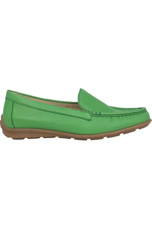 Gabor Buty, Kobieta, Zielony, 41 EU, Zielone mokasyny damskie loafers
