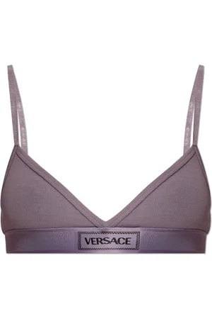 VERSACE Bielizna, Kobieta, Fioletowy, M, Bawełniany biustonosz