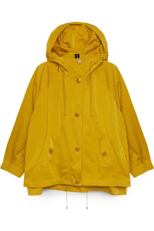 Fiorella rubino Kurtki, Kobieta, Żółty, 7XL, Nylon, Lekka kurtka typu blouson z nylonu