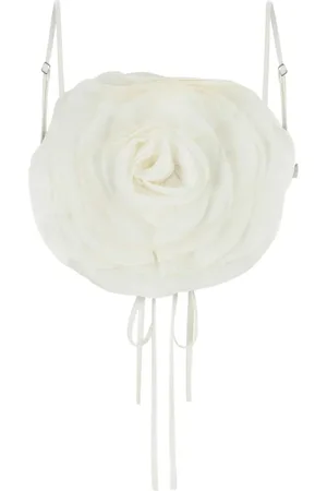 BLUMARINE Koszulki, Kobieta, Biały, M, Biała Bluzka z Gabardyny dla Kobiet