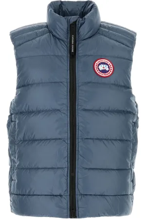 Canada Goose Kurtki, Mężczyzna, Niebieski, M, Nylon, Stylowe Marynarki i Kamizelki