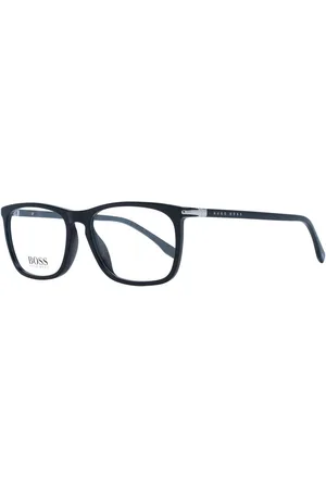 HUGO BOSS Akcesoria, unisex, Czarny, ONE SIZE, Czarne oprawki z materiału acetatowego