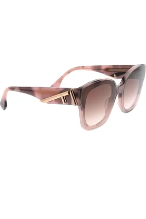 Fendi Akcesoria, unisex, brązowy, ONE SIZE, Stylowe okulary przeciwsłoneczne dla modnych stylizacji