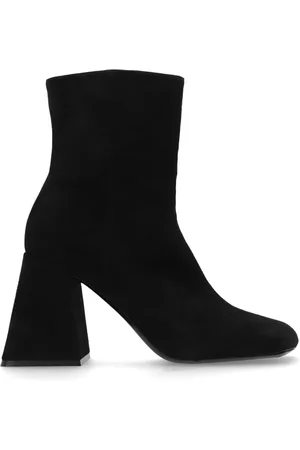 vic matiè Buty, Kobieta, Czarny, 39 EU, Skóra, Botki na obcasie `Chamois`