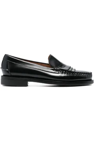 SEBAGO Buty, Mężczyzna, Czarny, 43 EU, Triple Fringe Mokasyny