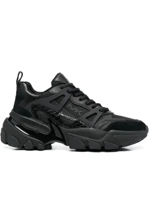 Michael Kors Buty, Mężczyzna, Czarny, 45 EU, Czarne Sneakersy dla Mężczyzn