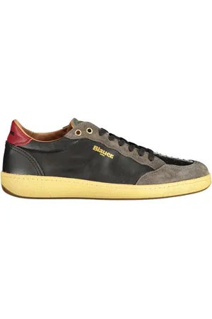 Blauer Buty, Mężczyzna, Czarny, 41 EU, Czarny Skórzany But Męski