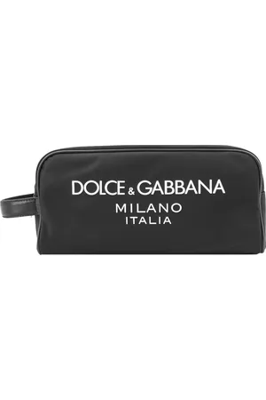 Dolce & Gabbana Torebki, Mężczyzna, Czarny, ONE SIZE, Nylon, Czarny Akcesoria Zamek Włoski Nylon