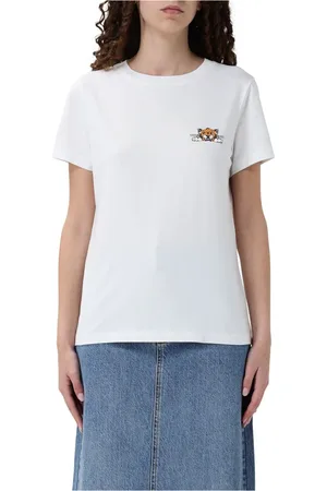 Kenzo Koszulki, Kobieta, Biały, M, Organiczny Happy Tiger T-shirt